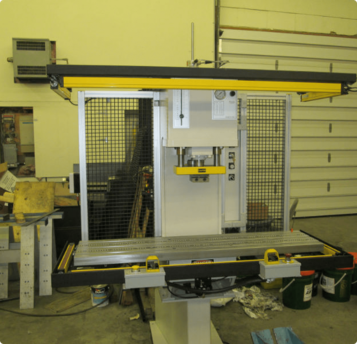 Heavy-duty machinery with safety features